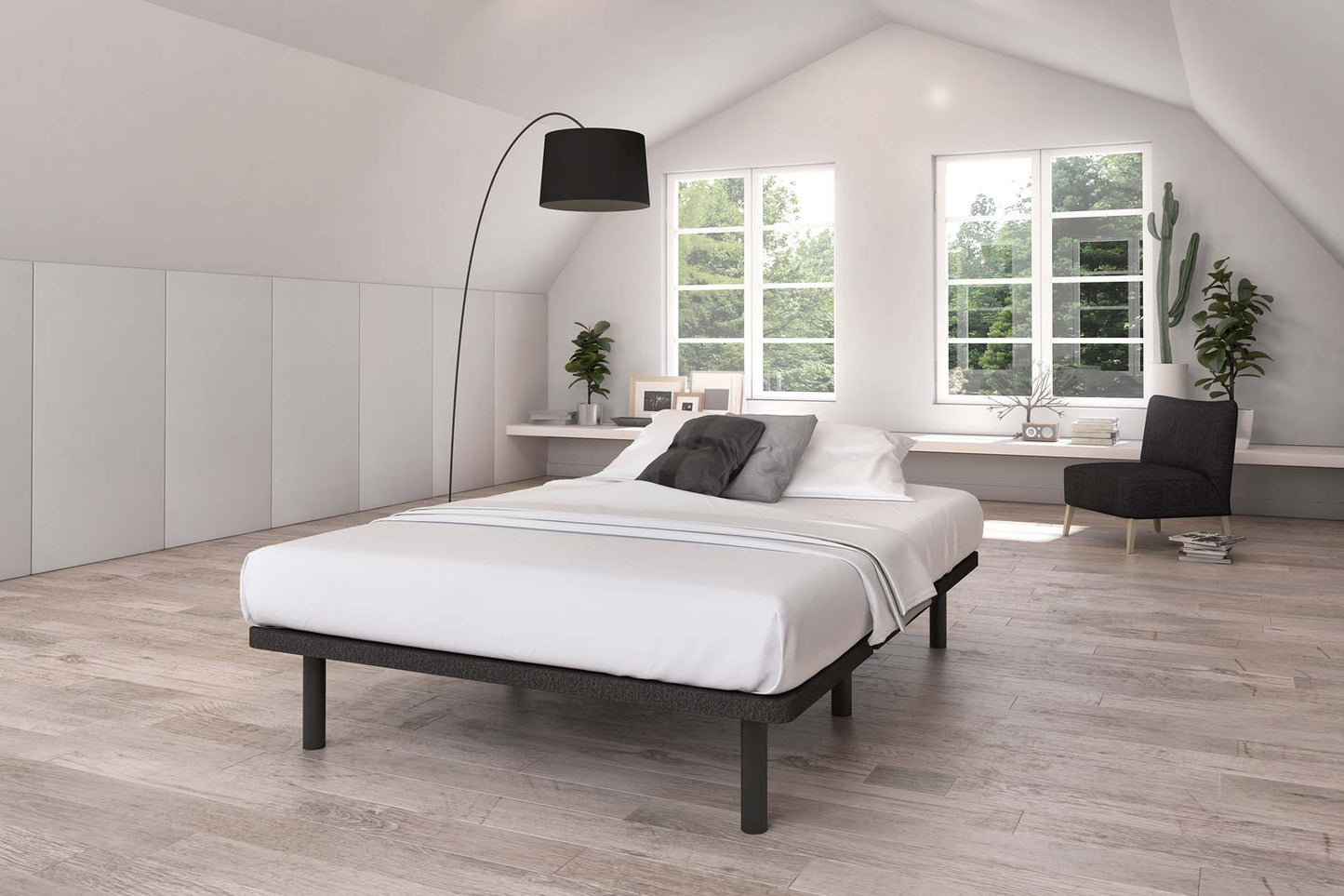 Level Platform Bed Frame