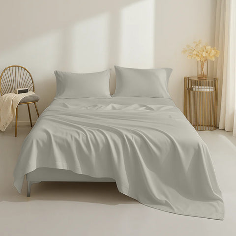 Organic Pure Cotton Sheet Set 500TC